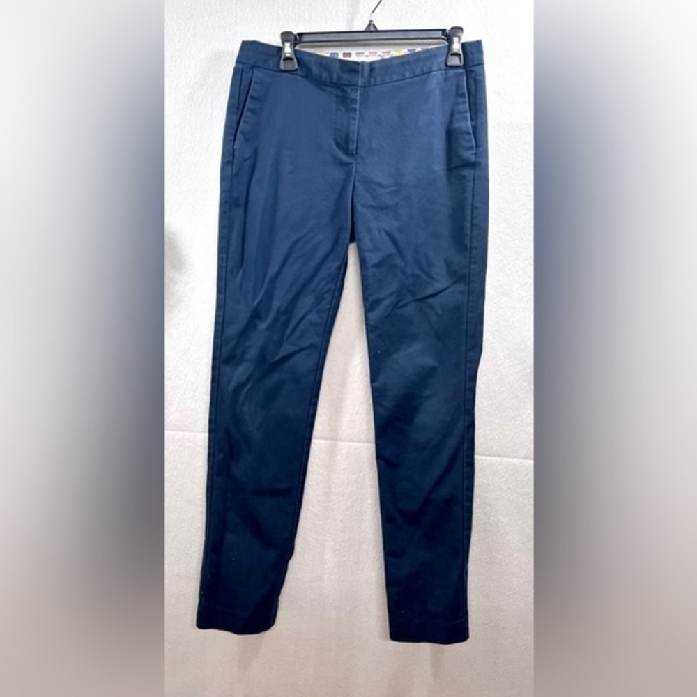 Boden Navy Ankle-Length Cropped Pants